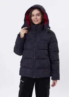 Куртка зимняя «Родина в сердце» черный камуфляж: купить в интернет-магазине «Армия России