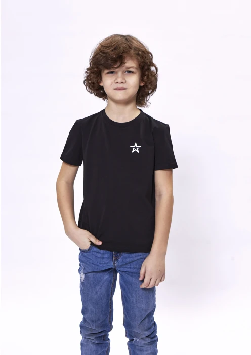 Купить футболка детская «армия россии» черная с надписью на спине в интернет-магазине ArmRus по выгодной цене. - изображение 1