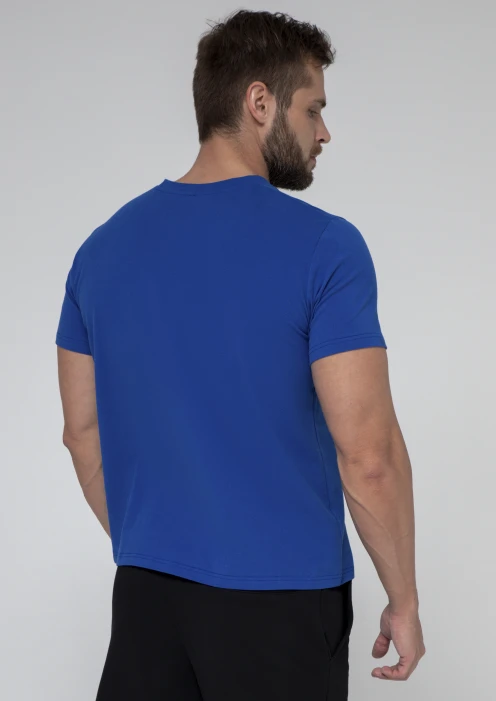 Купить футболка мужская «звезда» синяя в интернет-магазине ArmRus по выгодной цене. - изображение 2