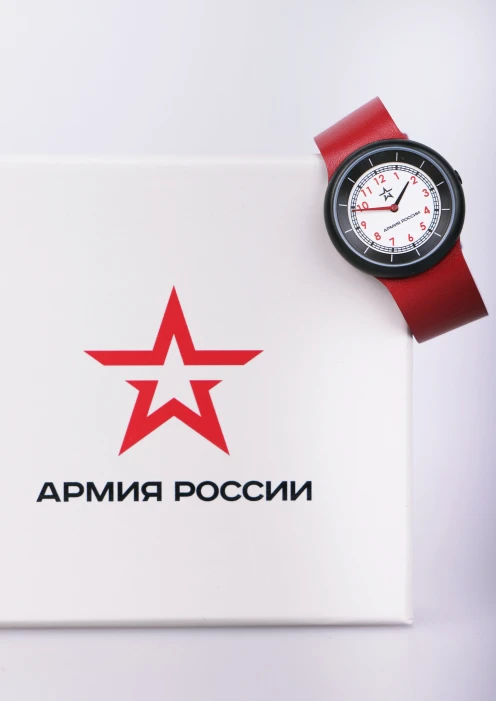Купить часы наручные женские «армия россии» кварцевые красные в интернет-магазине ArmRus по выгодной цене. - изображение 8