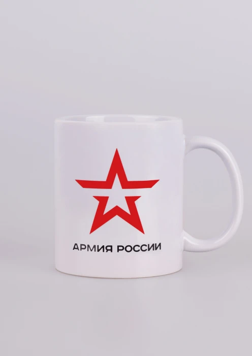 Купить кружка керамическая «звезда» белая в интернет-магазине ArmRus по выгодной цене. - изображение 2