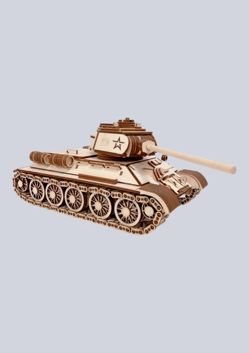 Купить игрушка-конструктор из дерева танк «т-34-85» 651 деталь в интернет-магазине ArmRus по выгодной цене. - изображение 4