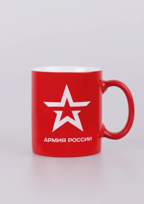 Купить кружка керамическая «армия россии» 330 мл красная в интернет-магазине ArmRus по выгодной цене. - изображение 2