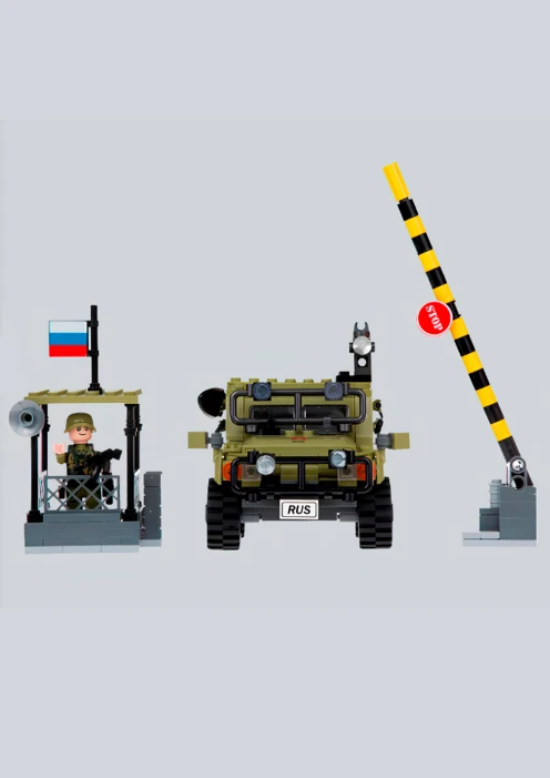 Купить игрушка-конструктор военный внедорожник «армия россии» 497 деталей в интернет-магазине ArmRus по выгодной цене. - изображение 2