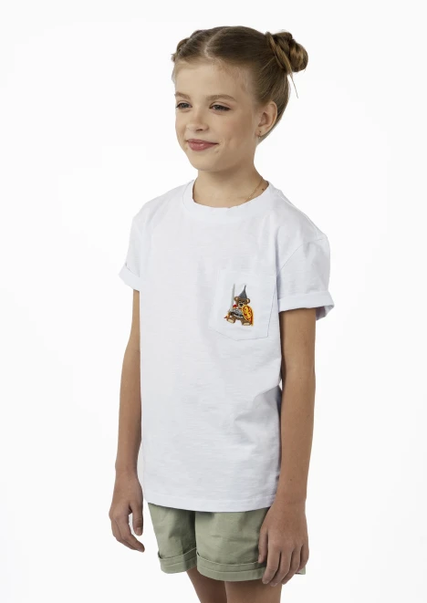 Купить футболка детская «вежливые мишки» белая в интернет-магазине ArmRus по выгодной цене. - изображение 2