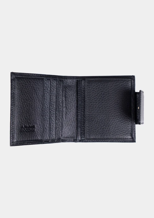 Купить портмоне женское компактное черное в интернет-магазине ArmRus по выгодной цене. - изображение 2