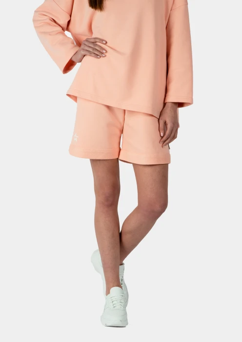 Купить шорты женские «звезда» персиковые в интернет-магазине ArmRus по выгодной цене. - изображение 1