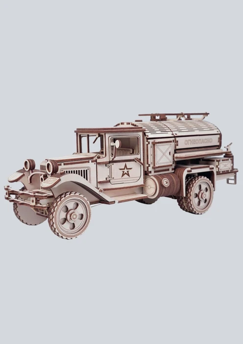 Купить игрушка-конструктор из дерева советский грузовик-заправщик «полуторка» 309 деталей в интернет-магазине ArmRus по выгодной цене. - изображение 1