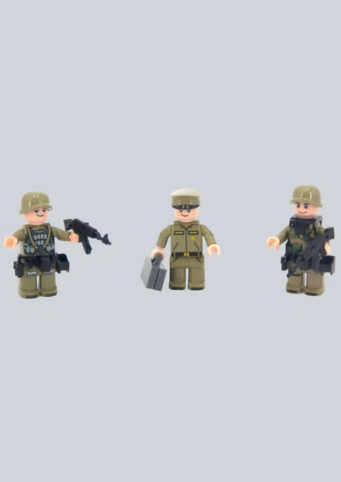Купить игрушка-конструктор минифигурки «три солдатика» в интернет-магазине ArmRus по выгодной цене. - изображение 6