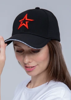 Бейсболка «Звезда» черная: купить в интернет-магазине «Армия России