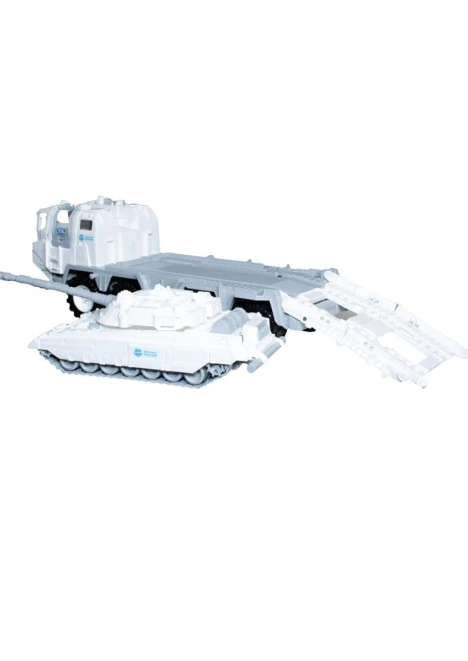 Военный тягач "Арктика" с танком - изображение 3