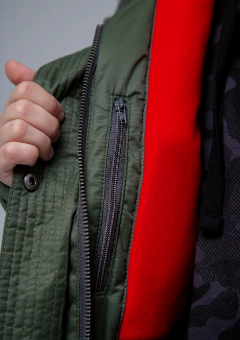 Купить куртка-парка утепленная детская «армия россии» хаки со светоотражающими вставками в интернет-магазине ArmRus по выгодной цене. - изображение 9