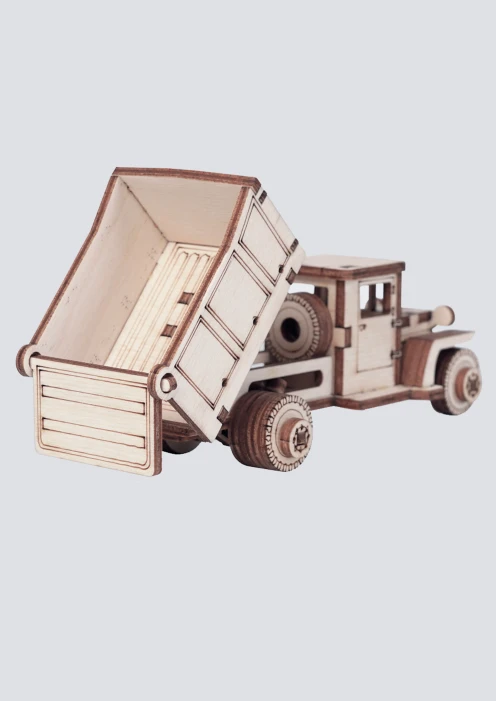 Купить игрушка-конструктор из дерева советский грузовик-самосвал «зис-5» 48 деталей в интернет-магазине ArmRus по выгодной цене. - изображение 2