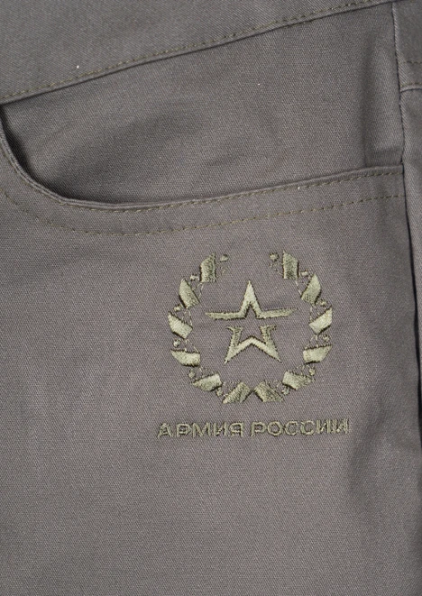 Купить брюки женские «армия россии» оливковые в Москве с доставкой по РФ - изображение 3