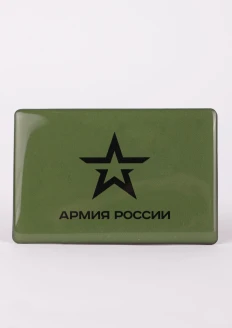Магнит виниловый «Звезда» хаки с заливкой смолой 90х60 мм: купить в интернет-магазине «Армия России
