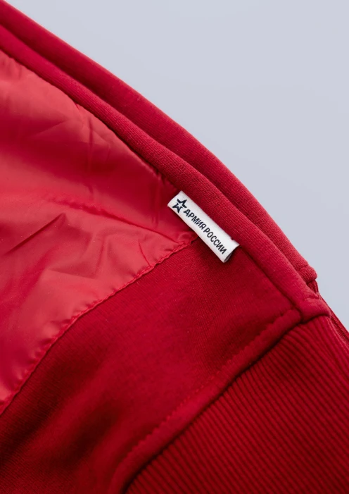 Купить свитшот мужской «миру быть» красный в интернет-магазине ArmRus по выгодной цене. - изображение 8