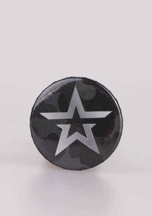 Купить значок закатной «звезда» черный камуфляж 38 мм в интернет-магазине ArmRus по выгодной цене. - изображение 1