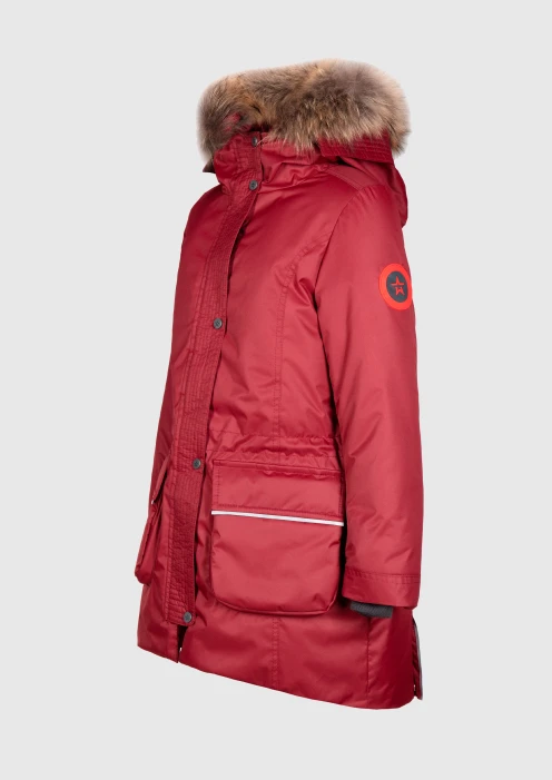 Купить куртка-парка утепленная детская «армия россии» брусничная в интернет-магазине ArmRus по выгодной цене. - изображение 21