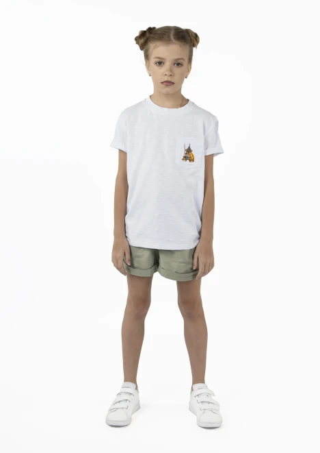 Купить футболка детская «вежливые мишки» белая в интернет-магазине ArmRus по выгодной цене. - изображение 7