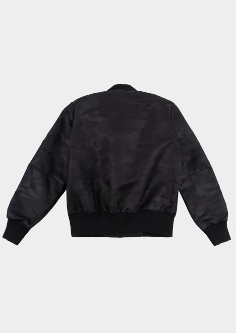 Купить куртка-бомбер для мальчика «армия россии» черная в интернет-магазине ArmRus по выгодной цене. - изображение 2