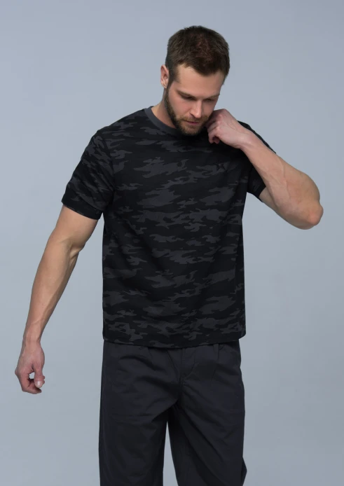 Купить футболка мужская «звезда» черный камуфляж в интернет-магазине ArmRus по выгодной цене. - изображение 5