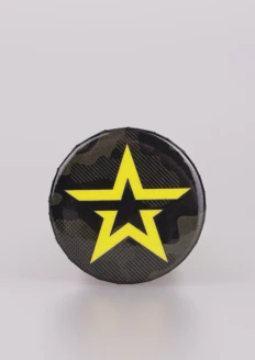 Значок закатной «Звезда» зеленый камуфляж 38 мм: купить в интернет-магазине «Армия России