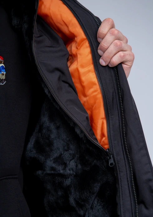 Купить куртка-парка «армия россии» трансформер черная в интернет-магазине ArmRus по выгодной цене. - изображение 16