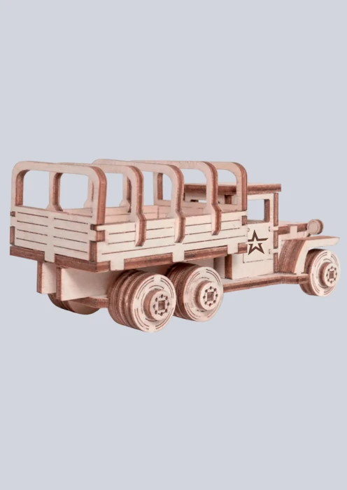 Купить игрушка-конструктор из дерева советский грузовик-тент «зис-5» 52 детали в интернет-магазине ArmRus по выгодной цене. - изображение 2