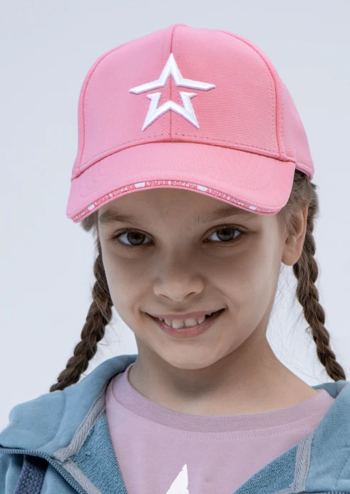 Купить бейсболка детская «звезда» розовая в интернет-магазине ArmRus по выгодной цене. - изображение 7