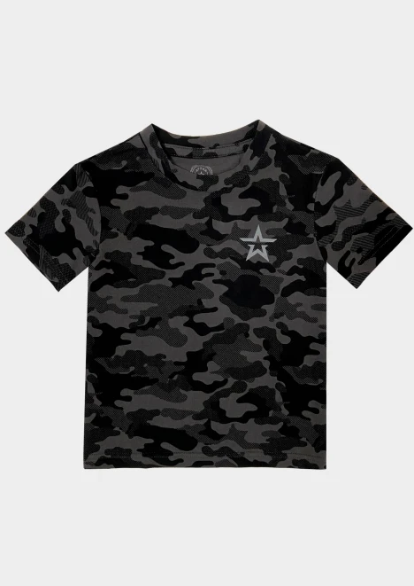 Купить футболка детская «звезда» черный камуфляж в интернет-магазине ArmRus по выгодной цене. - изображение 1