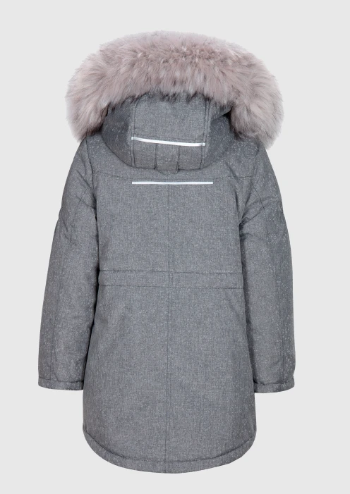 Купить куртка-парка утепленная детская «вежливые мишки» серая в интернет-магазине ArmRus по выгодной цене. - изображение 22