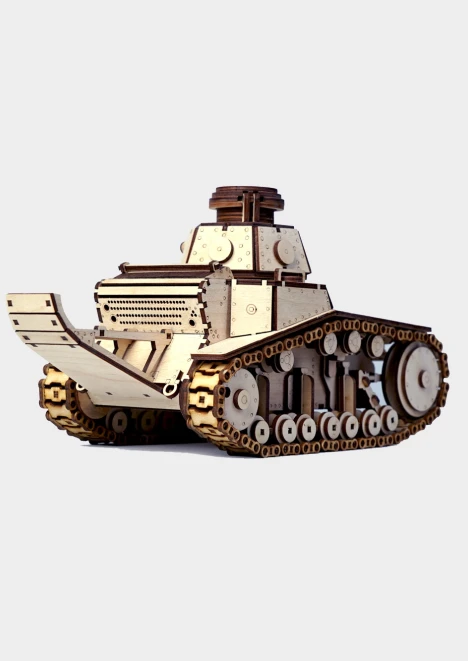 Купить конструктор из дерева «танк мс-1» в интернет-магазине ArmRus по выгодной цене. - изображение 2
