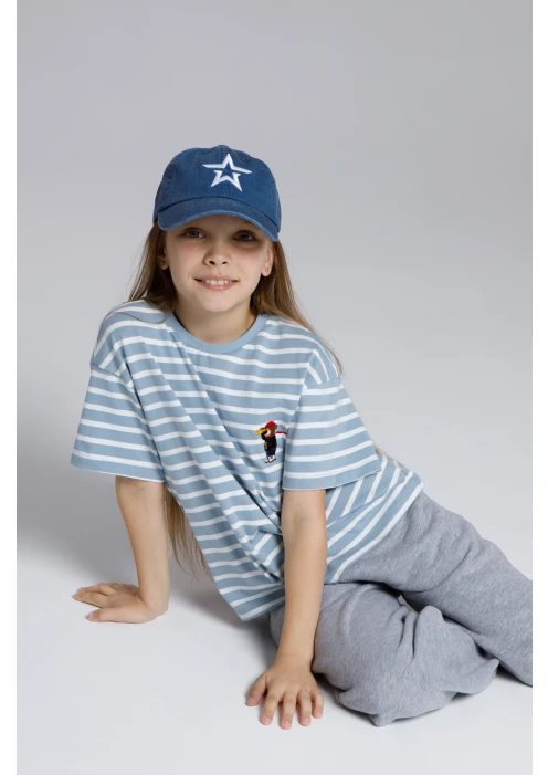 Купить бейсболка детская «звезда» синяя в интернет-магазине ArmRus по выгодной цене. - изображение 10