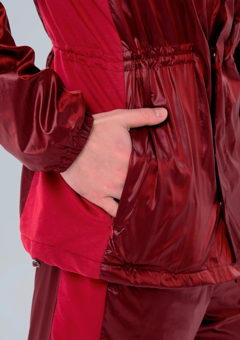 Купить  куртка-парка мужская «армия россии» бордовая в интернет-магазине ArmRus по выгодной цене. - изображение 3