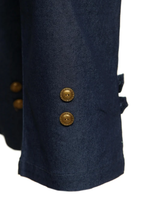 Купить брюки женские «армия россии» широкие синие в Москве с доставкой по РФ - изображение 6