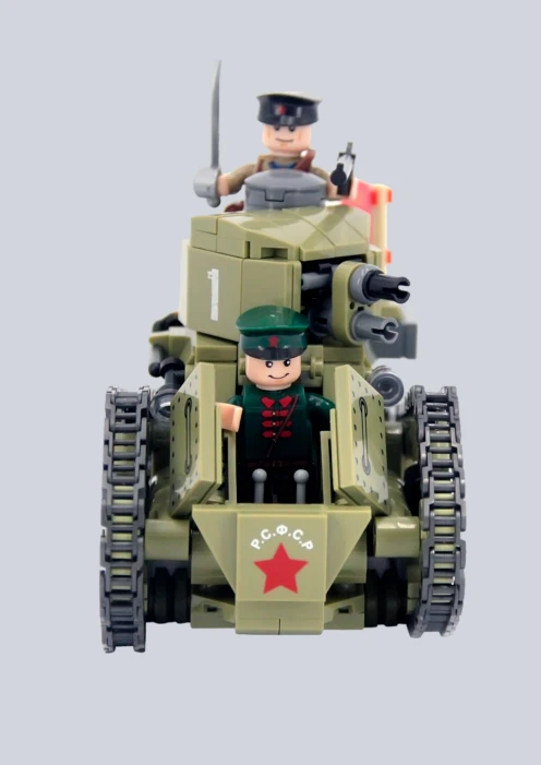 Купить игрушка-конструктор танк «борец за свободу товарищ ленин» 418 деталей в интернет-магазине ArmRus по выгодной цене. - изображение 2