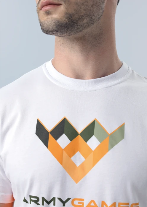 Купить футболка мужская «army games international» трехцветная  в интернет-магазине ArmRus по выгодной цене. - изображение 6
