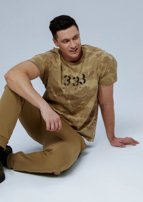 Купить футболка мужская «333 огонь» камуфляж песок в интернет-магазине ArmRus по выгодной цене. - изображение 7