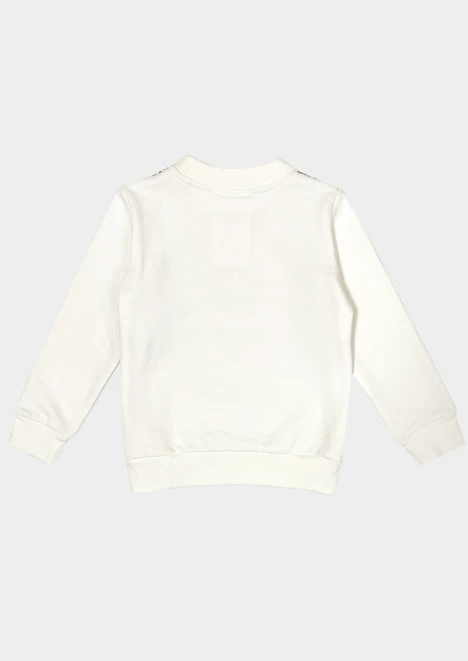 Купить свитшот детский «снежинка» белый в интернет-магазине ArmRus по выгодной цене. - изображение 2