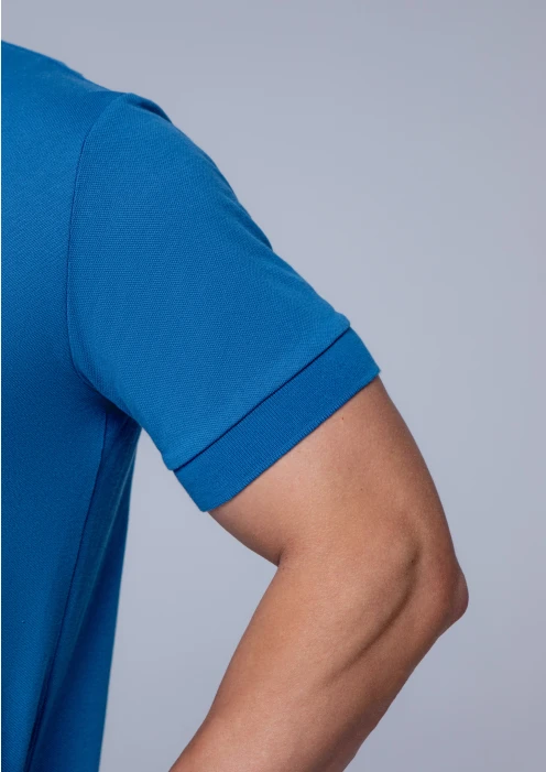 Купить футболка-поло пике мужская «звезда» синяя в интернет-магазине ArmRus по выгодной цене. - изображение 8
