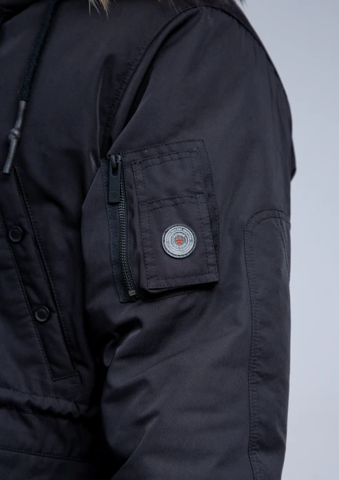 Купить куртка-парка «армия россии» трансформер черная в интернет-магазине ArmRus по выгодной цене. - изображение 12