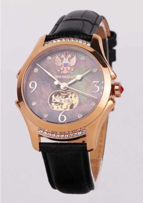 Купить часы женские «президент» механические черные в интернет-магазине ArmRus по выгодной цене. - изображение 1
