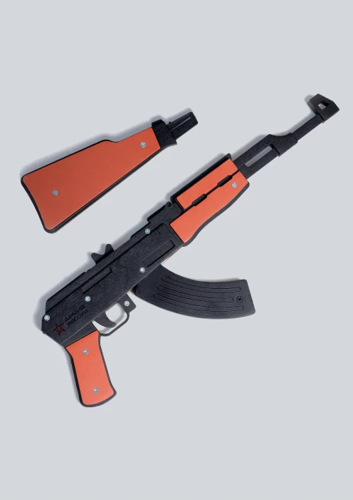 Купить игрушка-резинкострел из дерева «армия россии» автомат ак-47 в интернет-магазине ArmRus по выгодной цене. - изображение 3