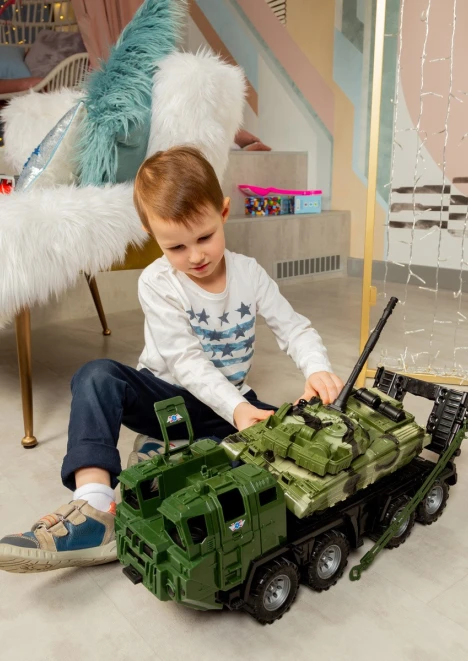 Купить военный тягач «щит» с танком камуфляж в интернет-магазине ArmRus по выгодной цене. - изображение 3