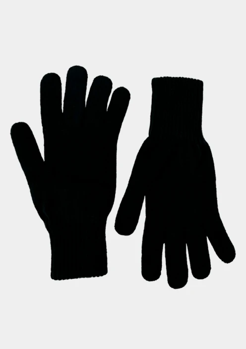 Купить перчатки трикотажные полушерстяные двойные черного цвета, тип а в интернет-магазине ArmRus по выгодной цене. - изображение 1