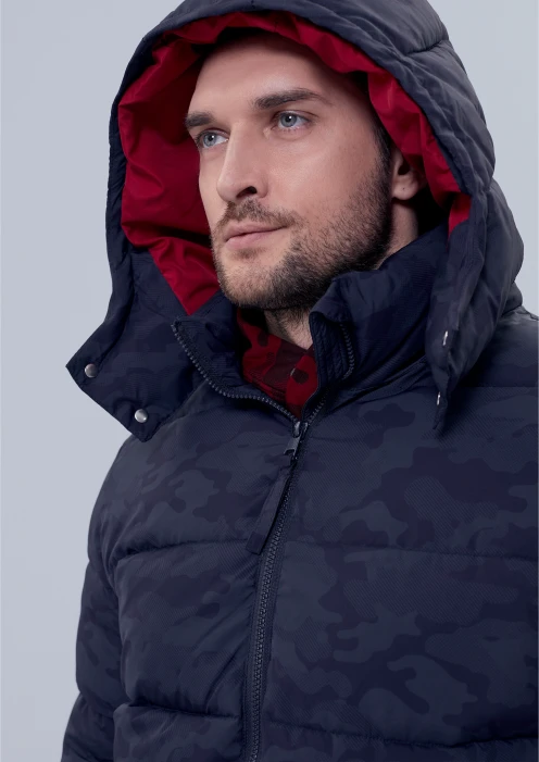 Купить куртка зимняя «родина в сердце» черный камуфляж в интернет-магазине ArmRus по выгодной цене. - изображение 3