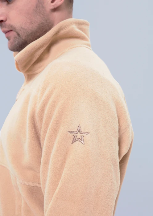 Купить толстовка мужская флисовая «звезда» мокко в интернет-магазине ArmRus по выгодной цене. - изображение 2