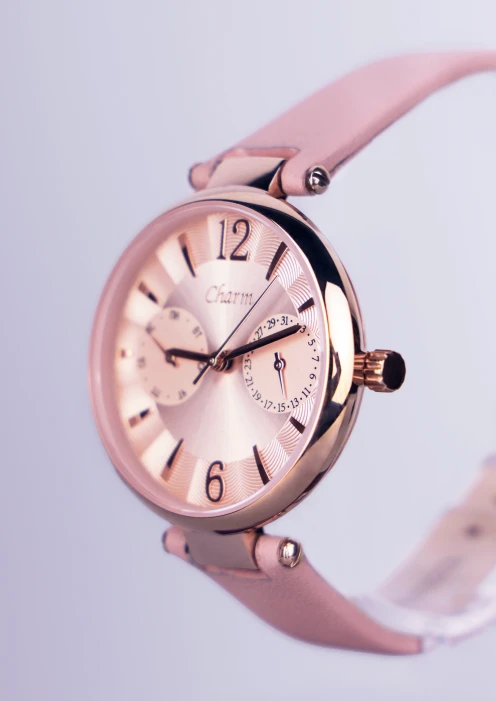 Купить часы женские «charm» кварцевые розовые в интернет-магазине ArmRus по выгодной цене. - изображение 3