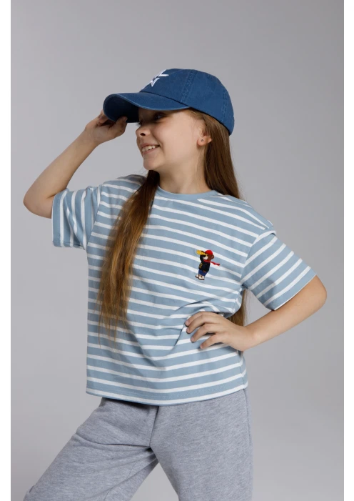 Купить бейсболка детская «звезда» синяя в интернет-магазине ArmRus по выгодной цене. - изображение 5