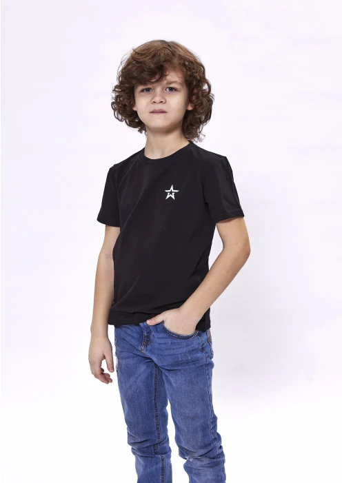 Купить футболка детская «армия россии» черная с надписью на спине в интернет-магазине ArmRus по выгодной цене. - изображение 3